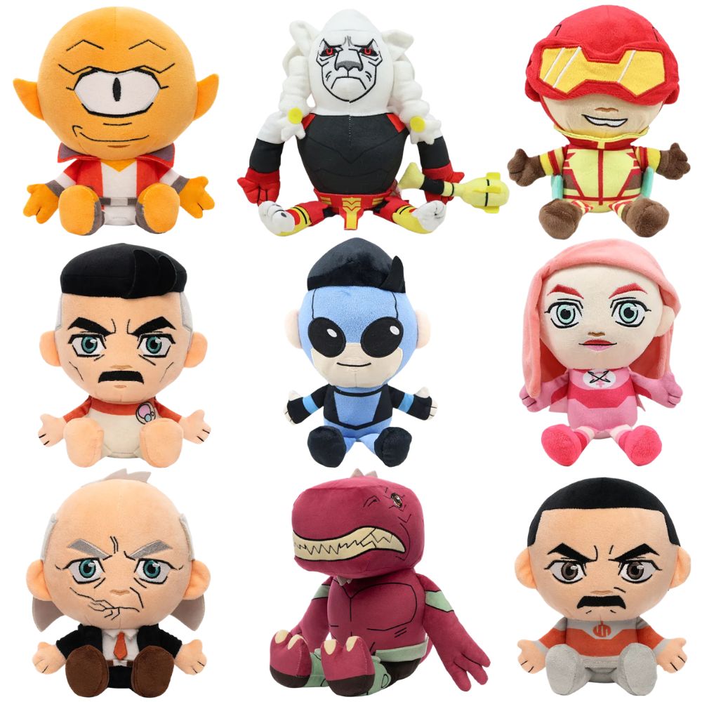 Men Accessories Gift Set - Yenilmez Peluş Karikatür Omni Man Eve