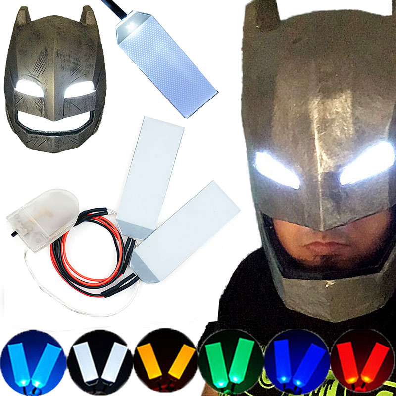 X Men Accessories - Cadılar bayramı Maskesi DIY LED Işık