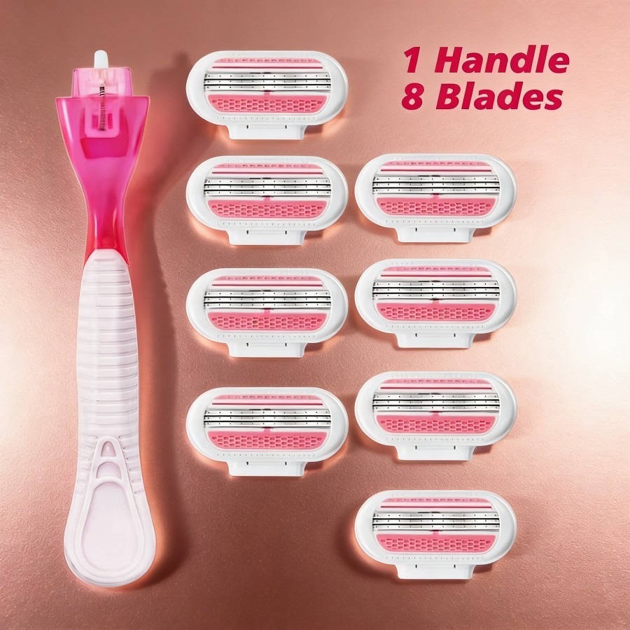 Men'S Accessories Premium - Premium Pembe Tıraş Makinesi Sapı Yedek