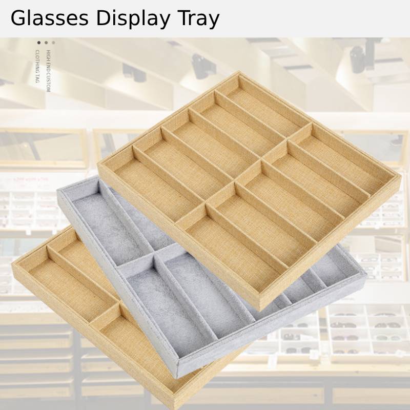 Men'S Accessories Organizer Tray - Gözlük teşhir tepsisi güneş gözlüğü organizatör