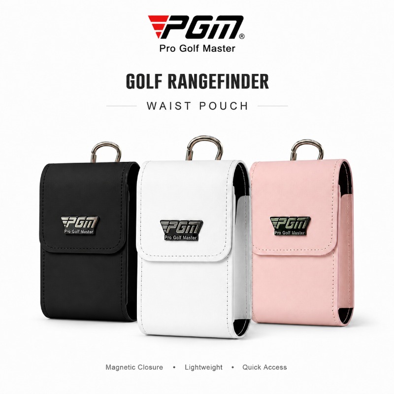 Men'S Accessories Leather - PGM Manyetik Golf Bel Çantası Mesafe
