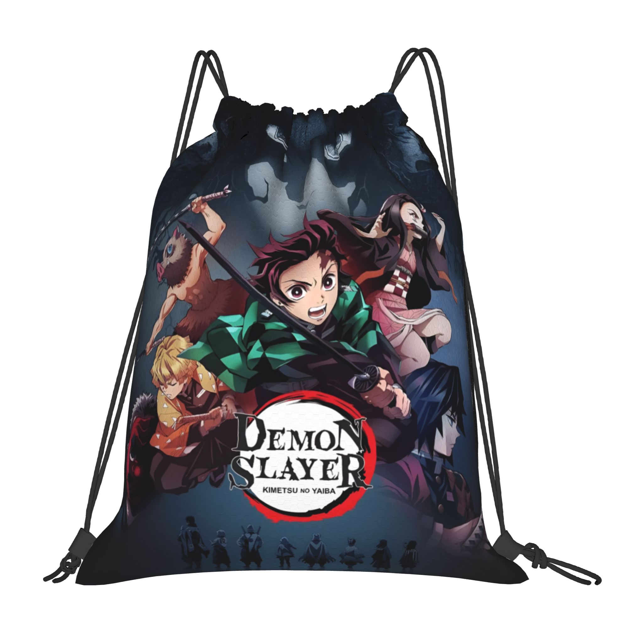 Men Accessories Unique - Özel D-Demons Slayers İpli Sırt Çantası
