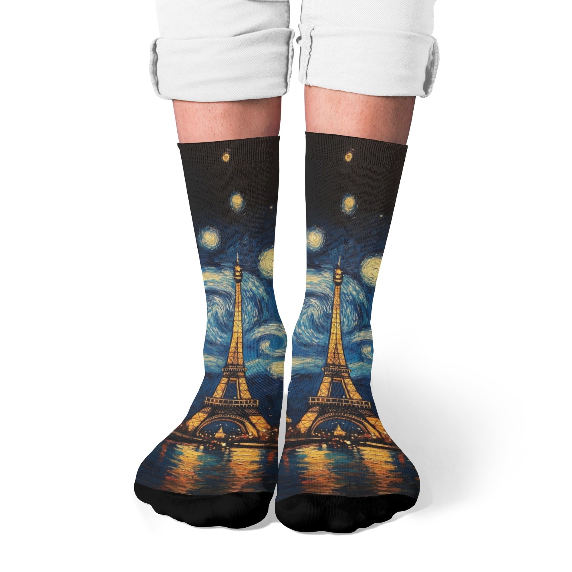 Men'S Accessories Paris - Unisex Van Gogh - Stil Yıldızlı