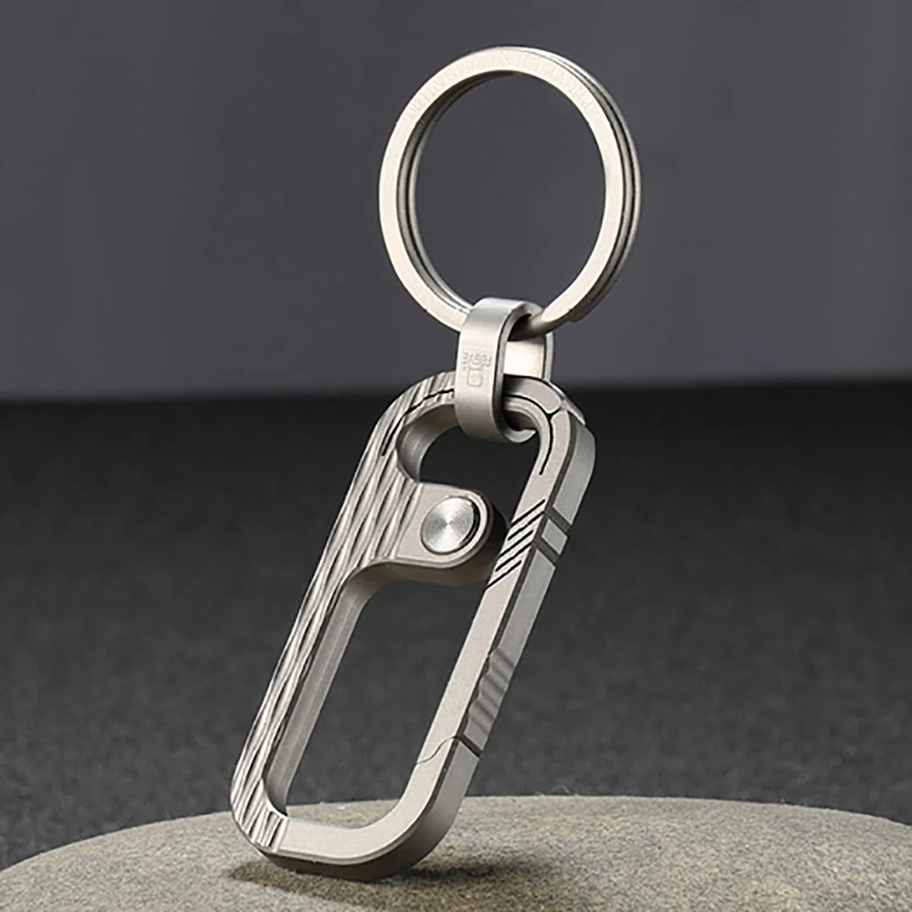 Men'S Accessories Premium - Lüks titanyum araba anahtarlık Premium sınırlı