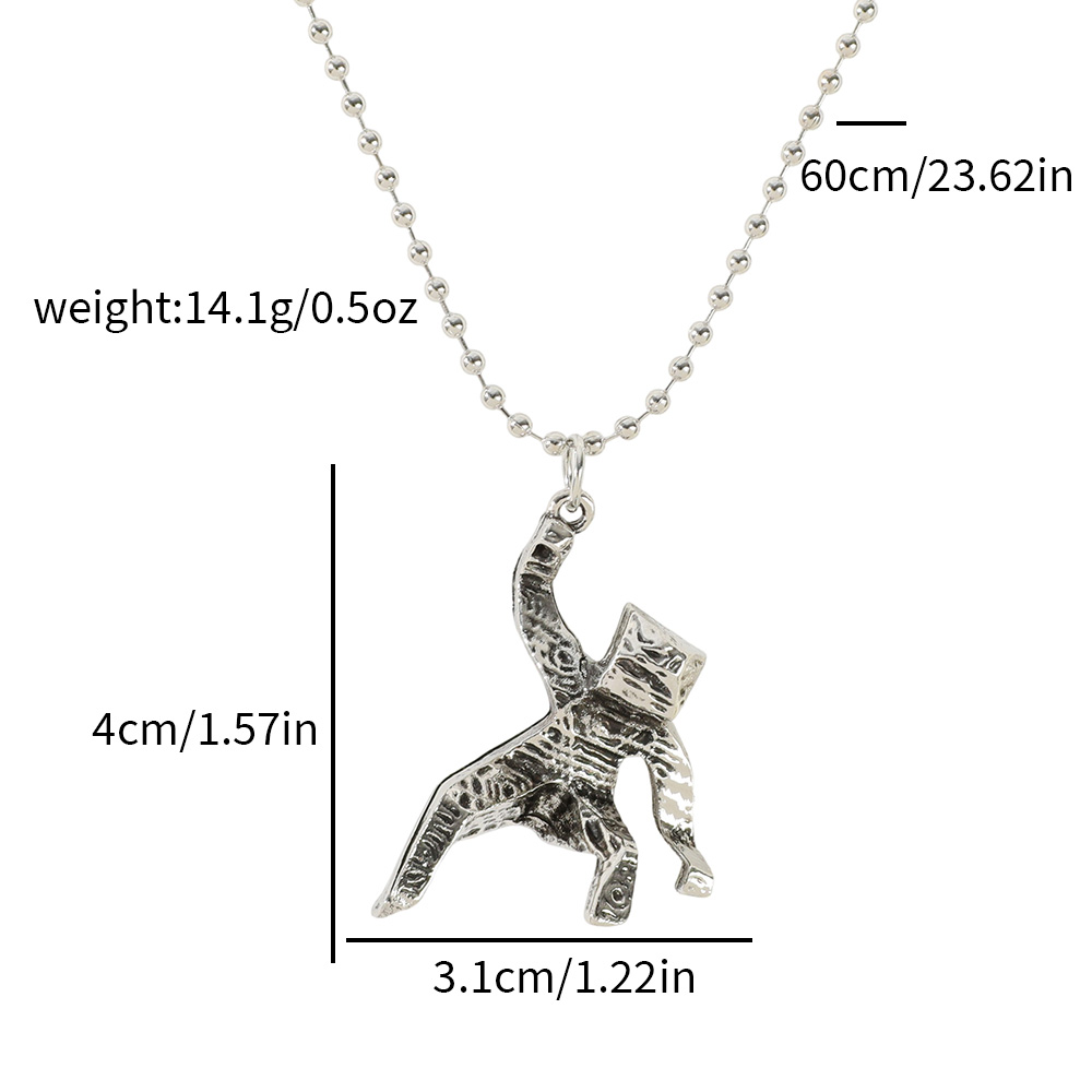 3D Xenon Kaya Küçük Adam Proje - Men Accessories Necklace incelemesi ve fiyatı