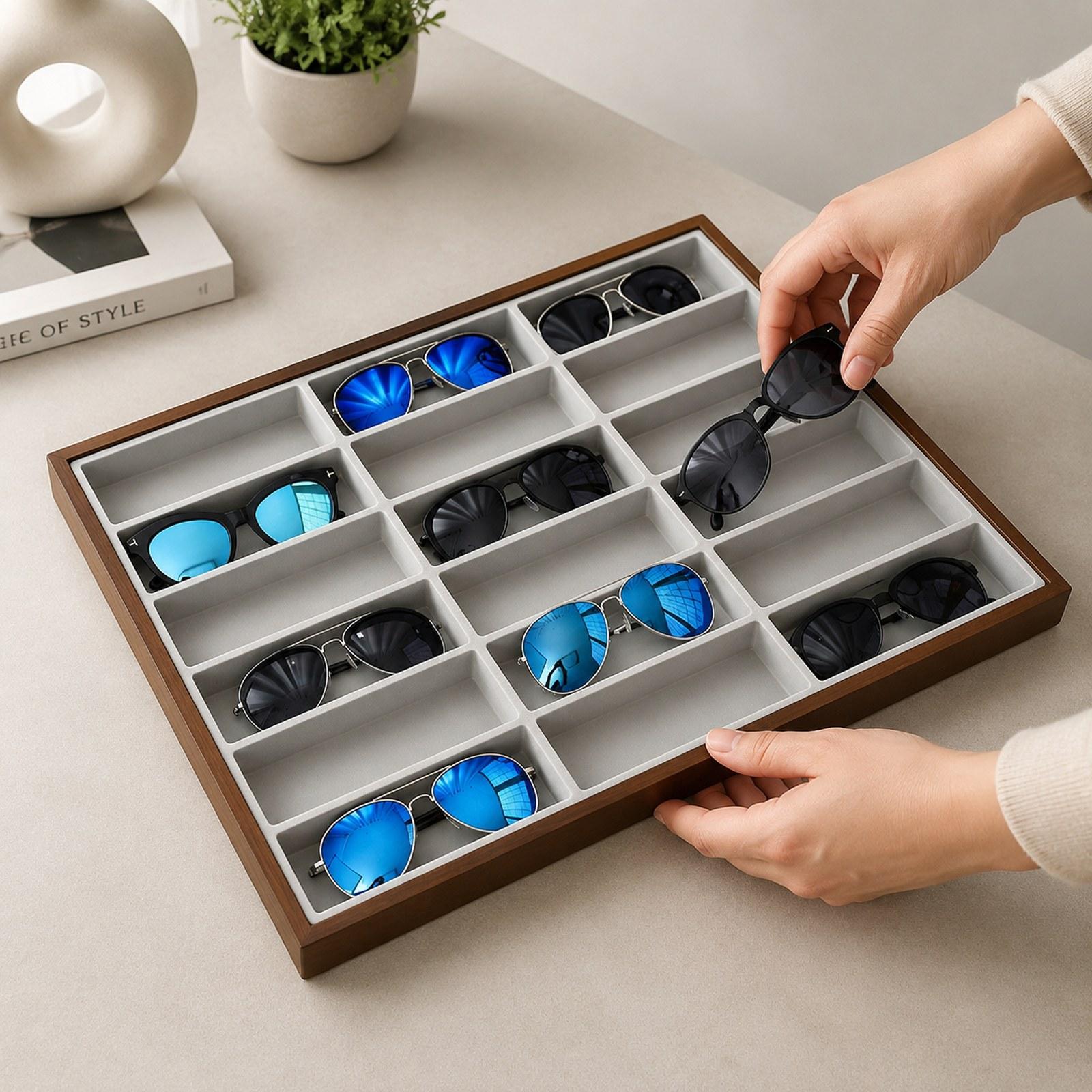 Gözlük Teşhir Tepsisi Gözlük S - Men'S Accessories Organizer Tray incelemesi ve fiyatı