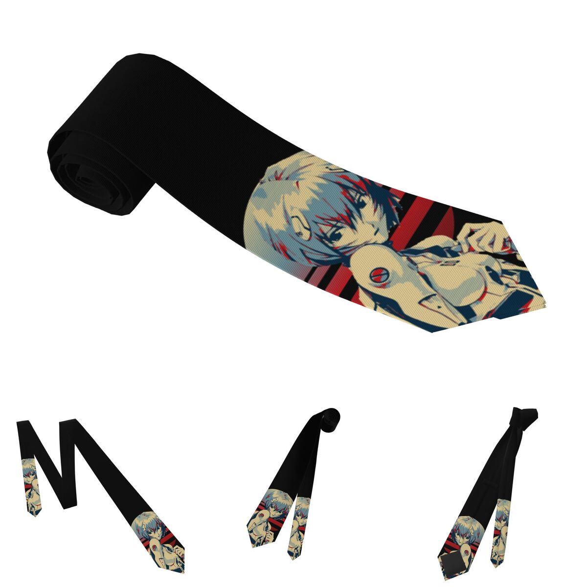 Rei Ayanami Klasik Kravatlar U - Men'S Accessories Office incelemesi ve fiyatı