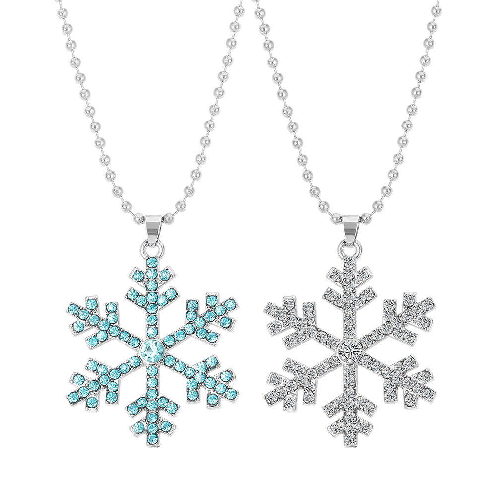 Büyülü Mavi Kristal Kar Tanesi - Men Accessories Necklace incelemesi ve fiyatı