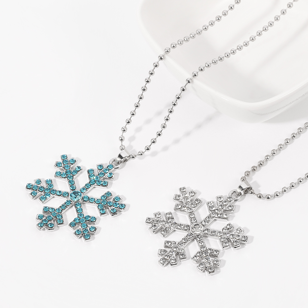 Büyülü Mavi Kristal Kar Tanesi - Men Accessories Necklace incelemesi ve fiyatı