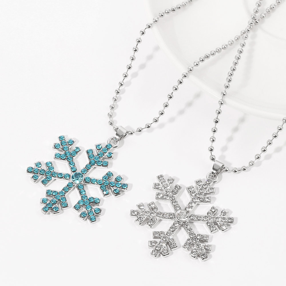 Büyülü Mavi Kristal Kar Tanesi - Men Accessories Necklace incelemesi ve fiyatı