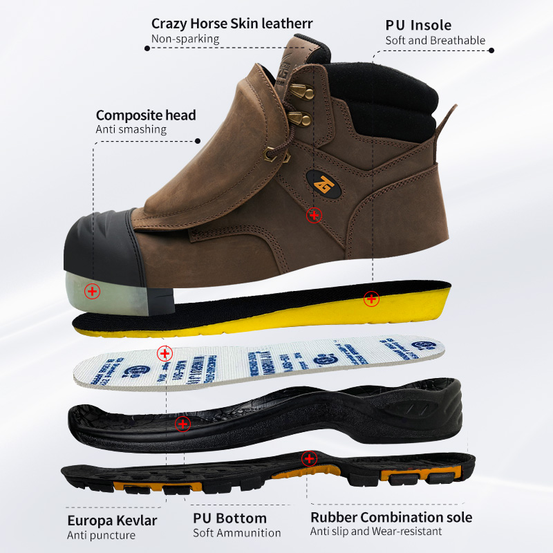 Hakiki Deri İş Güvenliği Botla - Men'S Accessories Leather incelemesi ve fiyatı