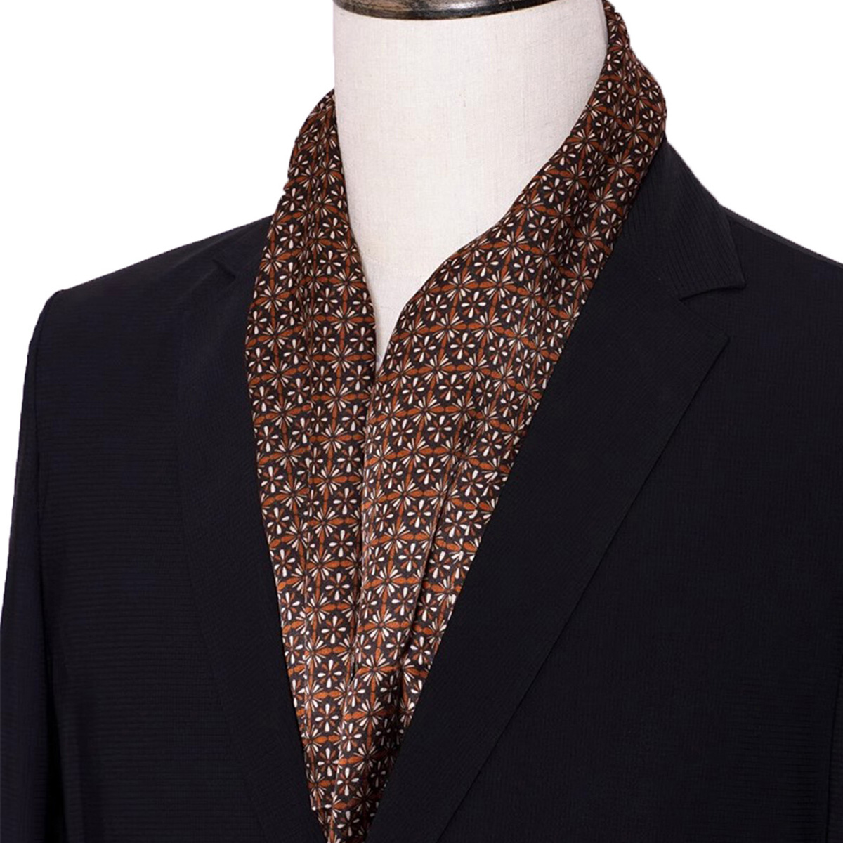 Yeni Erkek Şeritli İpek Eşarp  - Men'S Accessories Premium incelemesi ve fiyatı