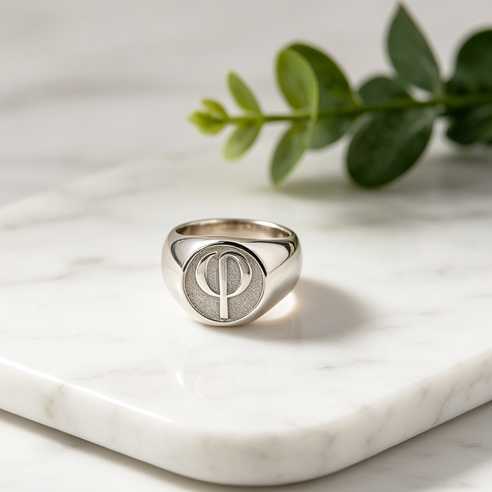 15mm Özel Tasarım Erkek Yüzüğü - Signet Ring Men incelemesi ve fiyatı
