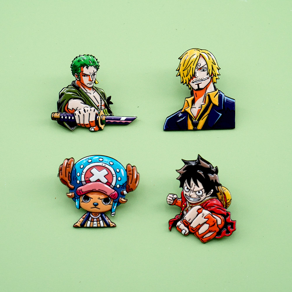 4 Adet Karikatür ONE PIECE Luf - Men Accessories Gift Set incelemesi ve fiyatı