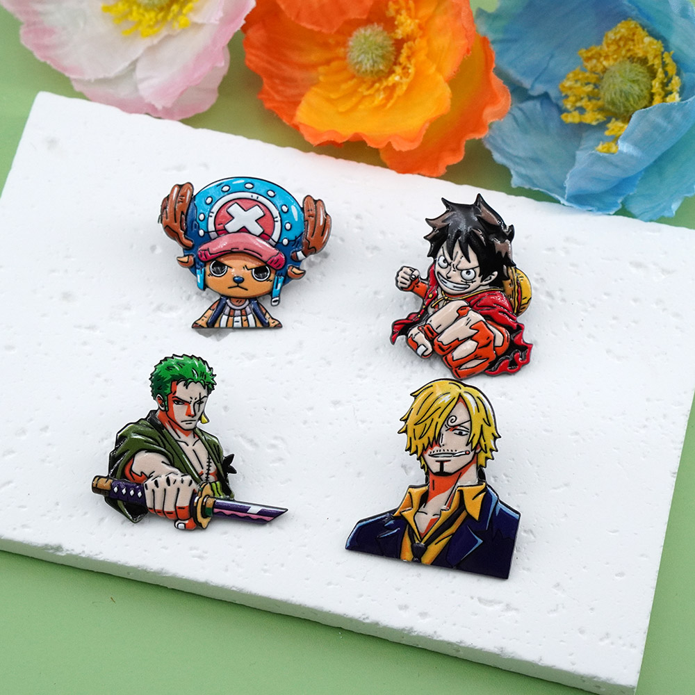 4 Adet Karikatür ONE PIECE Luf - Men Accessories Gift Set incelemesi ve fiyatı