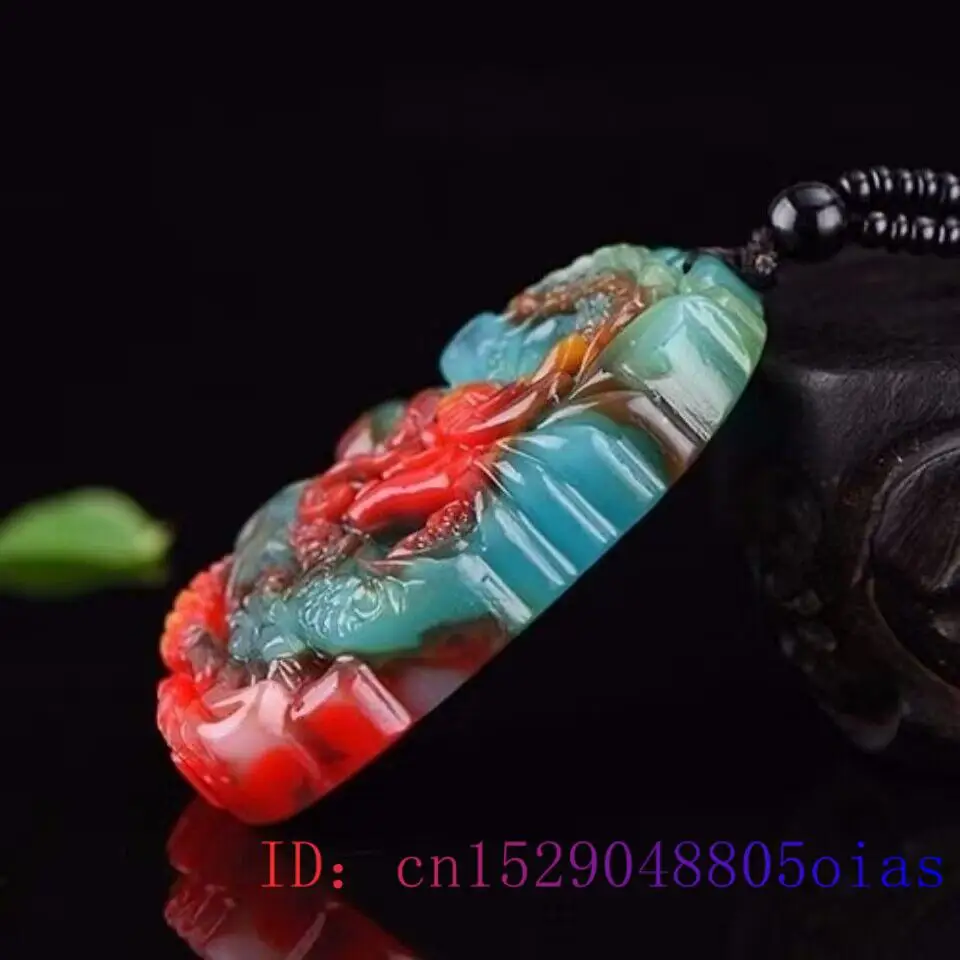 Gerçek yeşim ejderha kolye kol - Men Accessories Necklace incelemesi ve fiyatı