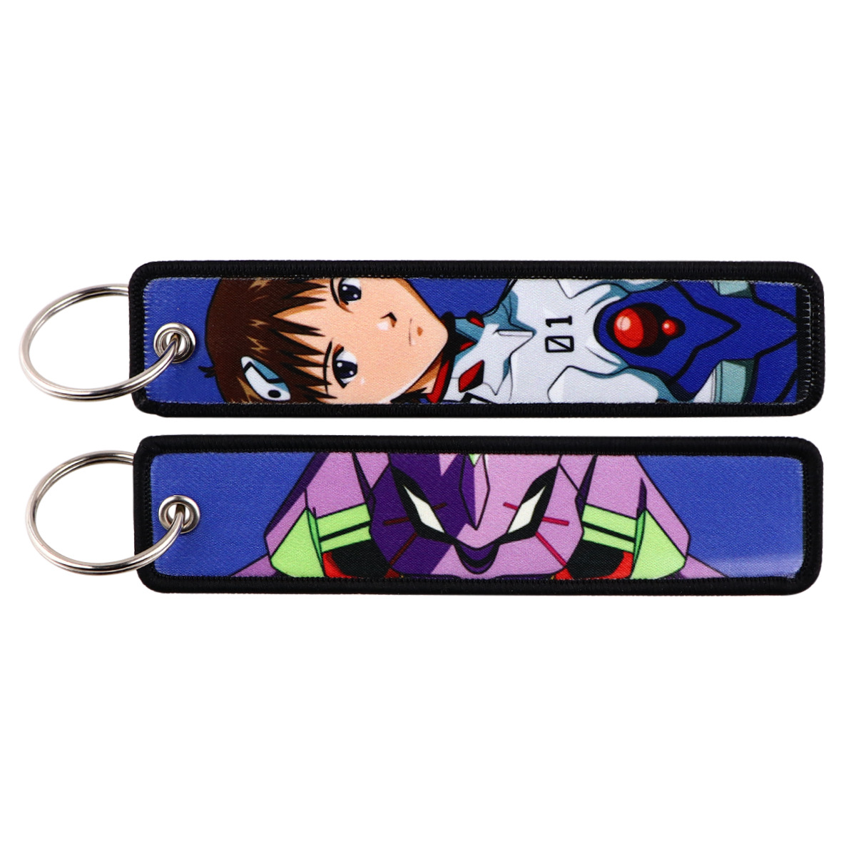 Anime EVA Nakış Anahtarlık Ser - Men Accessories Gift Set incelemesi ve fiyatı