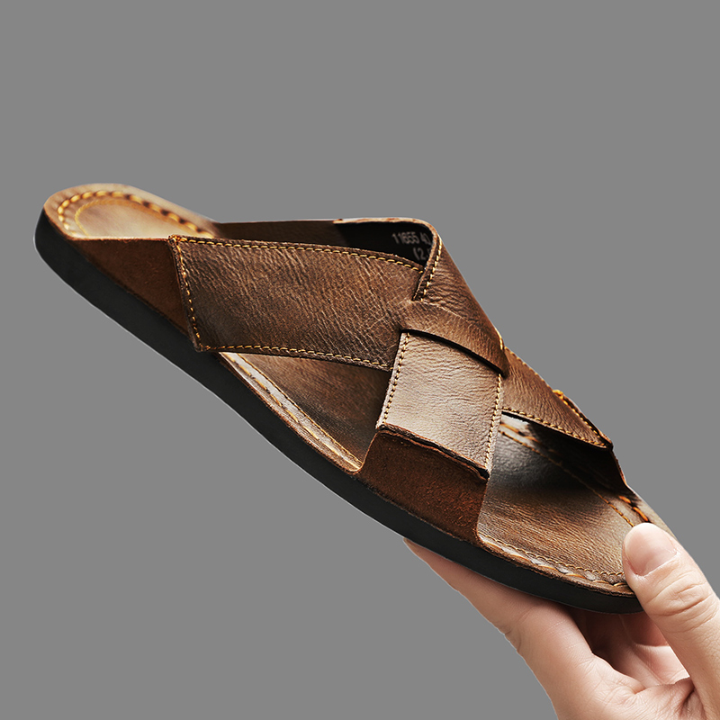 Moda Hakiki Deri Erkek Terlik  - Men'S Accessories Leather incelemesi ve fiyatı