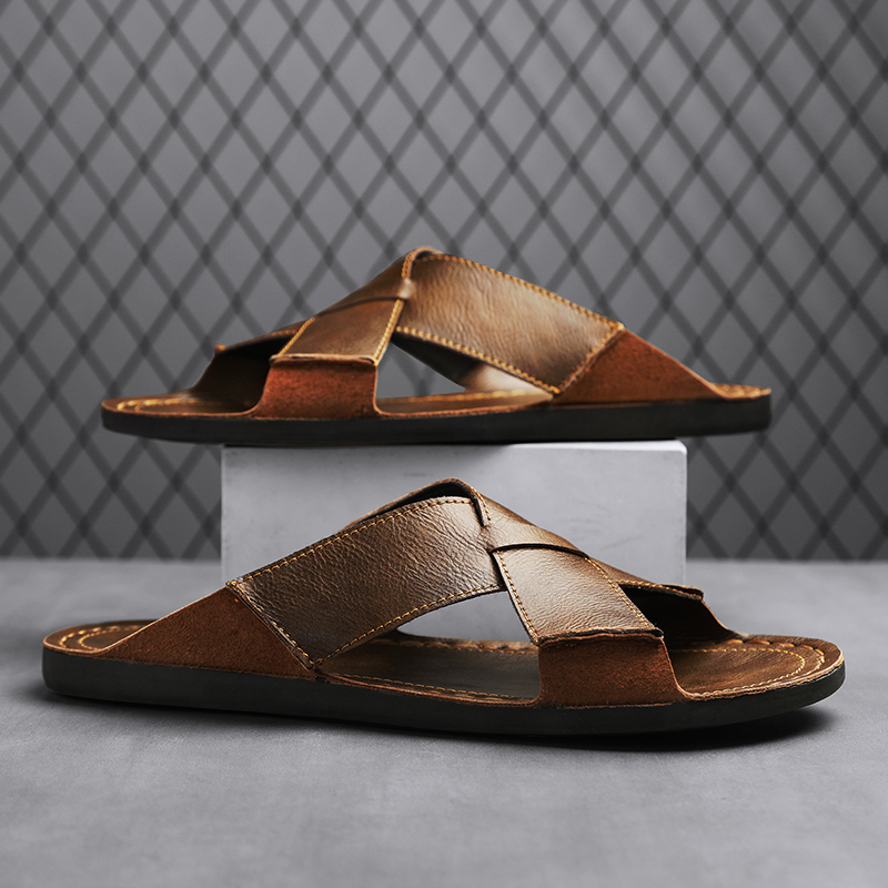 Moda Hakiki Deri Erkek Terlik  - Men'S Accessories Leather incelemesi ve fiyatı