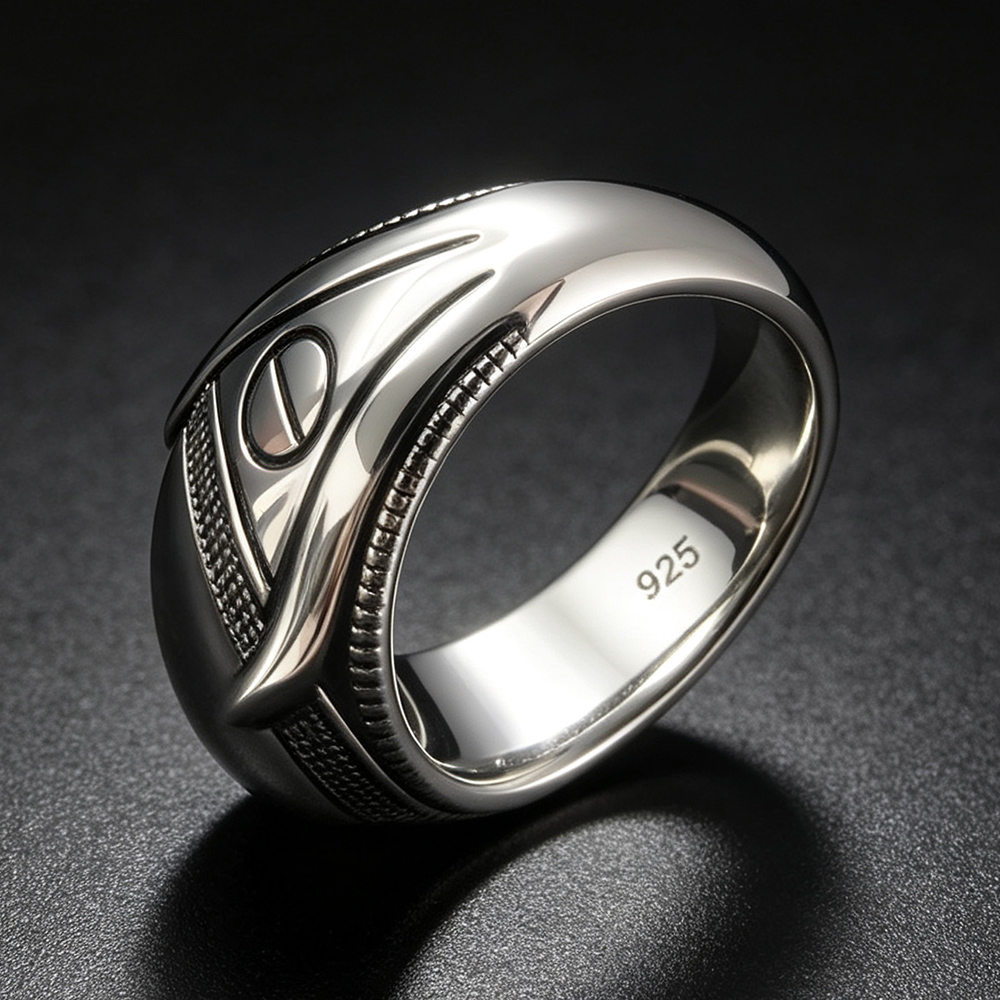S925 Ayar Gümüş Akik Mühür Yüz - Signet Ring Men incelemesi ve fiyatı