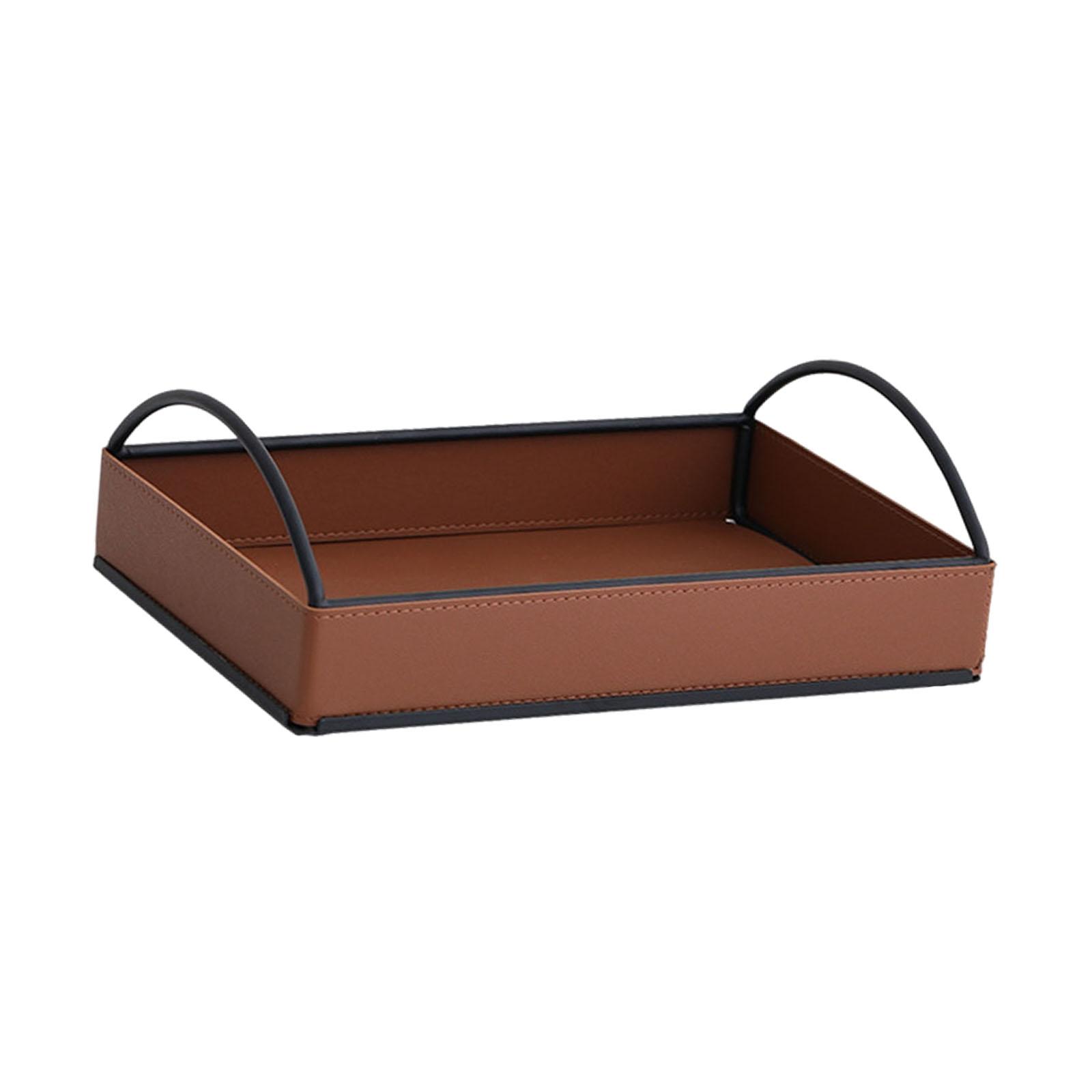 Modern PU Deri Valet Tepsisi M - Men'S Accessories Organizer Tray incelemesi ve fiyatı