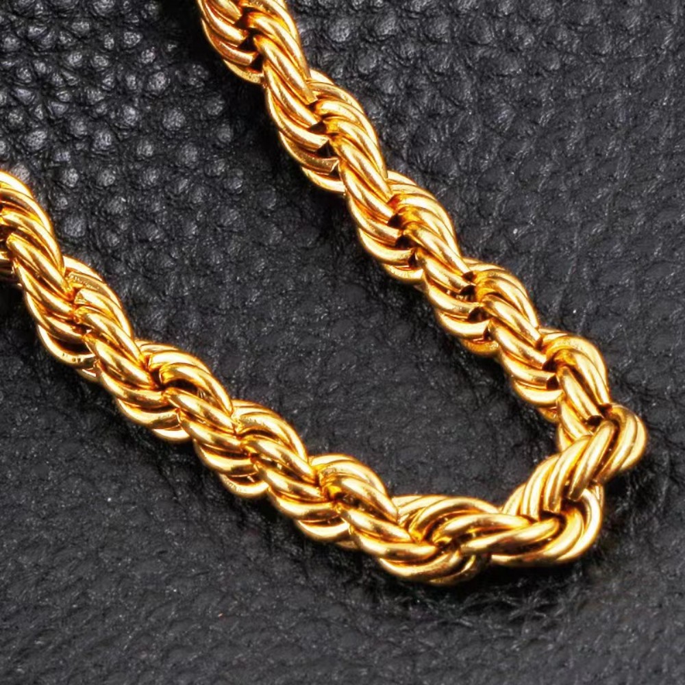 45-60 cm Güzel 18 K Altın 4mm  - Men'S Accessories Office incelemesi ve fiyatı