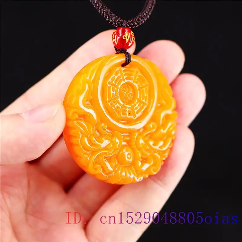 Sarı yeşim ejderha kolye hediy - Men Accessories Necklace incelemesi ve fiyatı