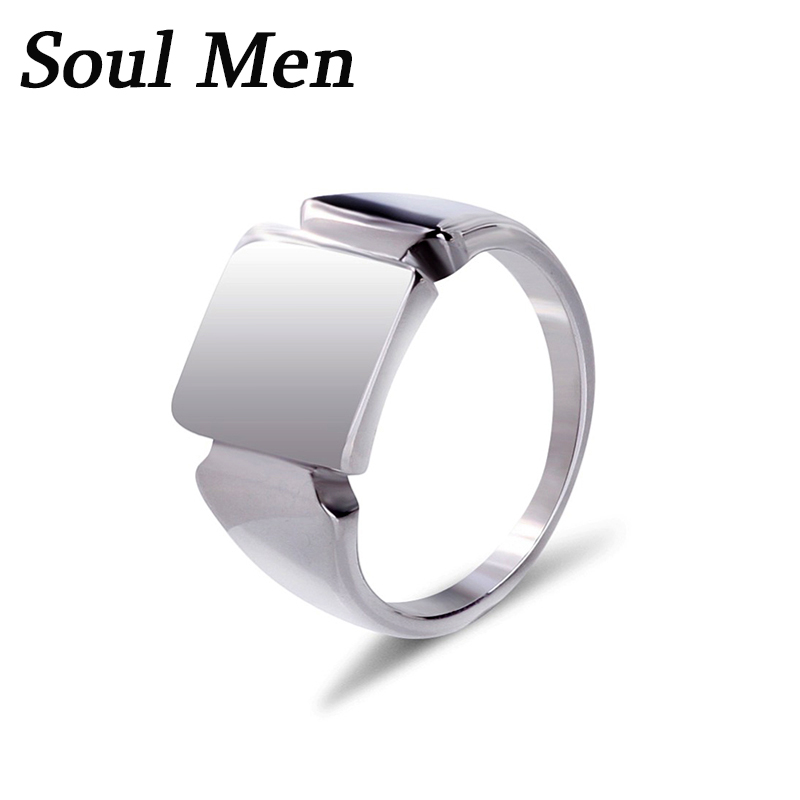 Soul Erkekler Titanyum Çelik Y - Signet Ring Men incelemesi ve fiyatı