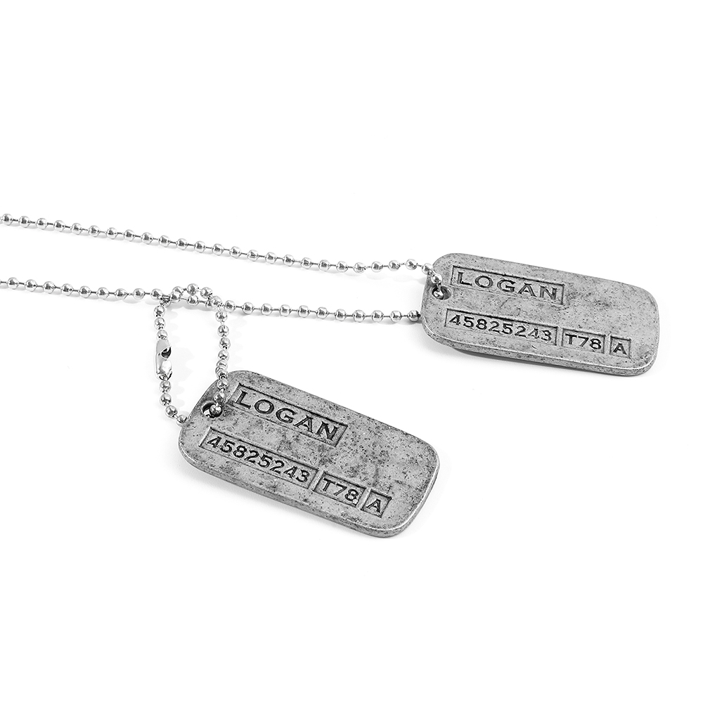 X-Men Wolverine Askeri Kart Ko - Men Accessories Necklace incelemesi ve fiyatı