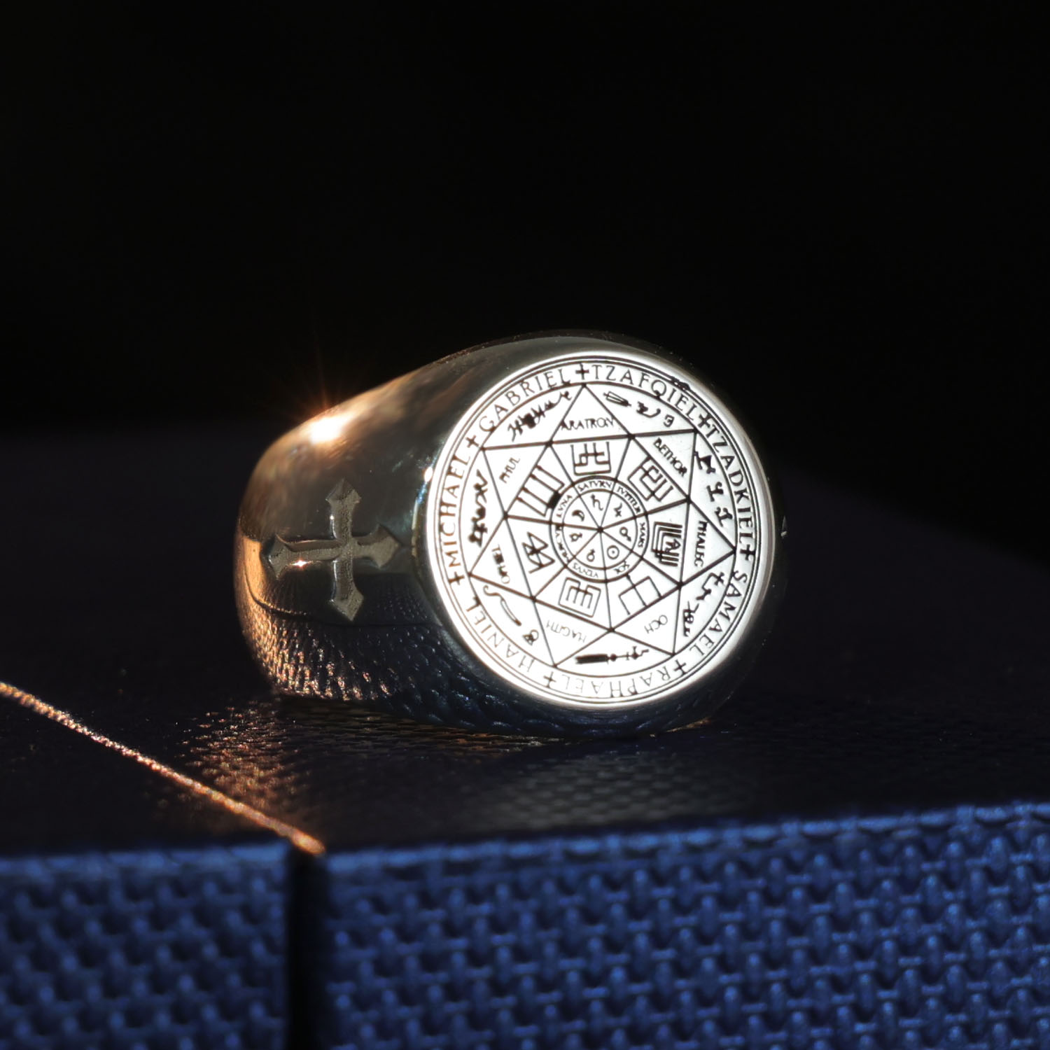 20mm Katı Mühür Yüzüğü 925 Güm - Signet Ring Men incelemesi ve fiyatı