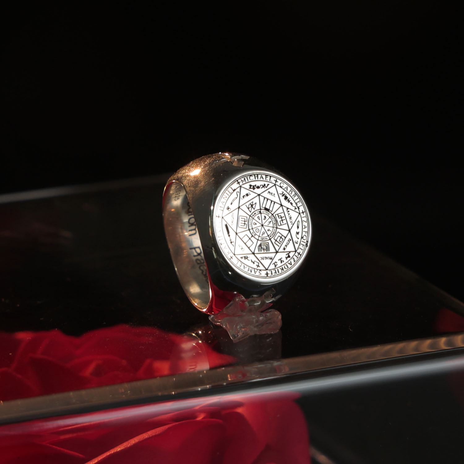 20mm Katı Mühür Yüzüğü 925 Güm - Signet Ring Men incelemesi ve fiyatı