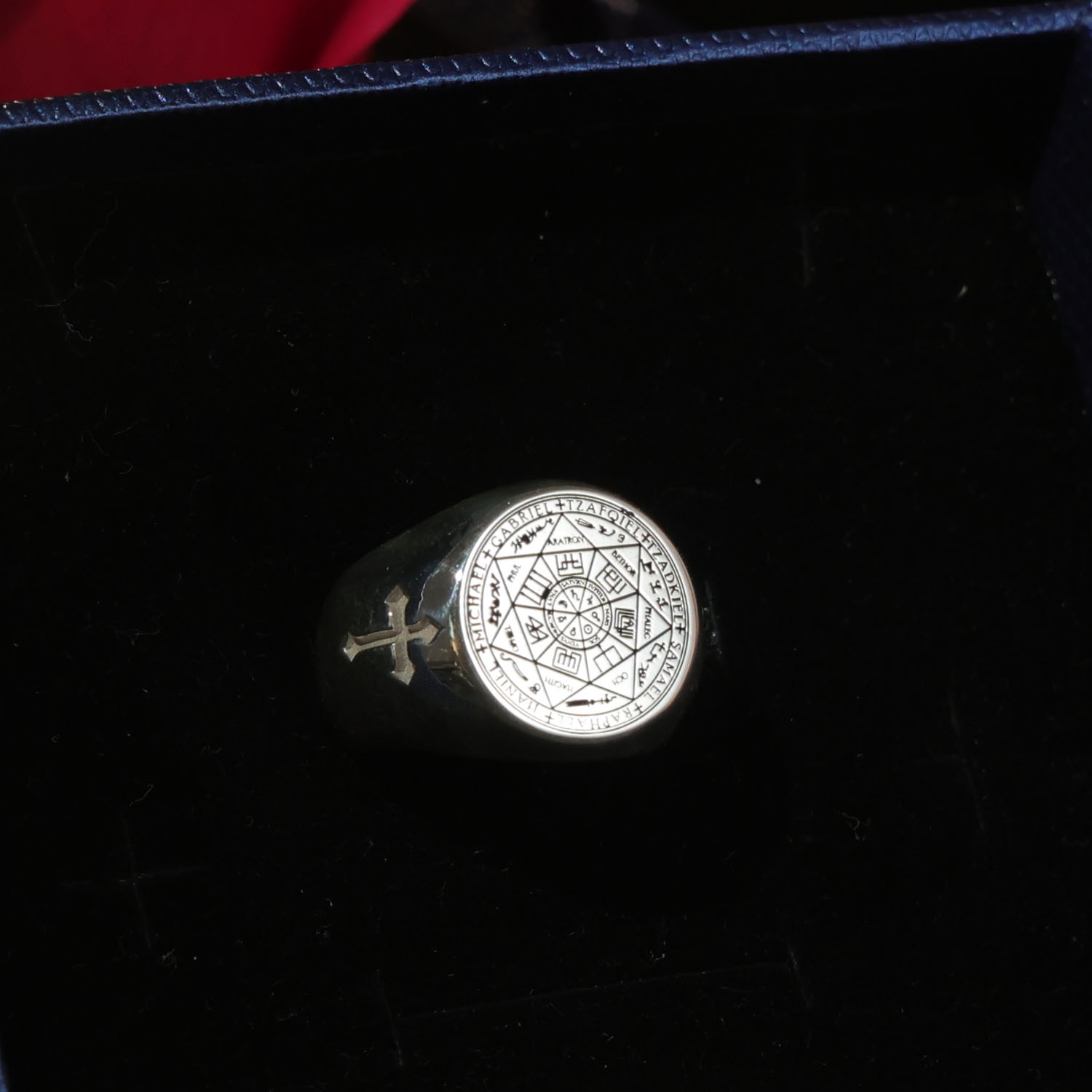 20mm Katı Mühür Yüzüğü 925 Güm - Signet Ring Men incelemesi ve fiyatı
