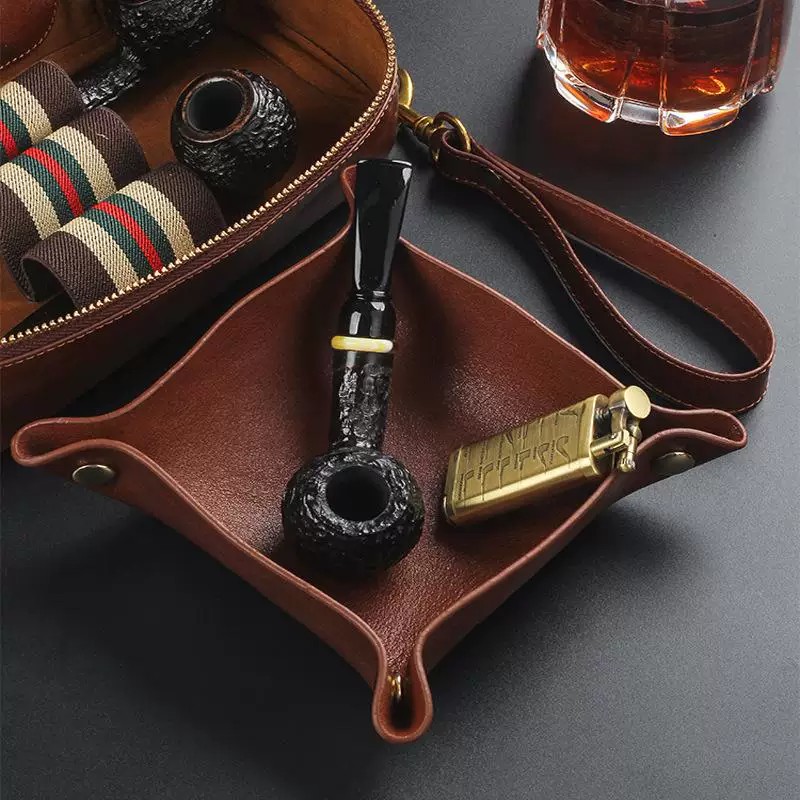 Pipo Kesesi Hakiki Deri Taşına - Men'S Accessories Organizer Tray incelemesi ve fiyatı