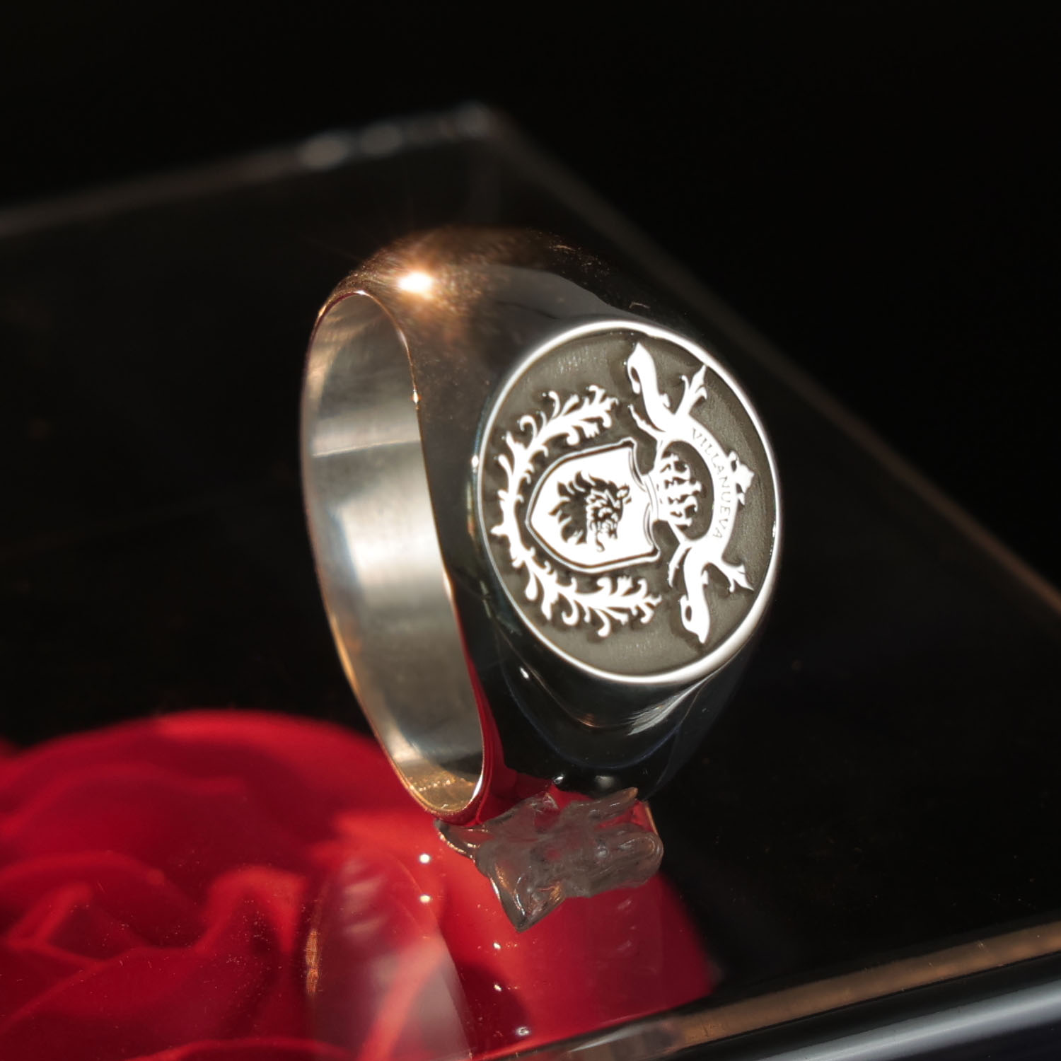 17mm Yuvarlak 925 Ayar Som Güm - Signet Ring Men incelemesi ve fiyatı