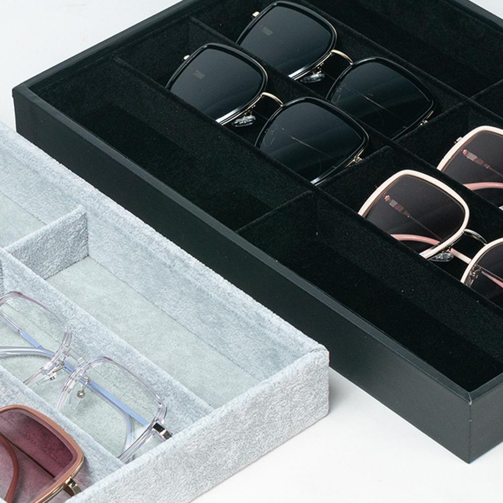 8 Bölmeli Kadife Gözlük Tutucu - Men'S Accessories Organizer Tray incelemesi ve fiyatı
