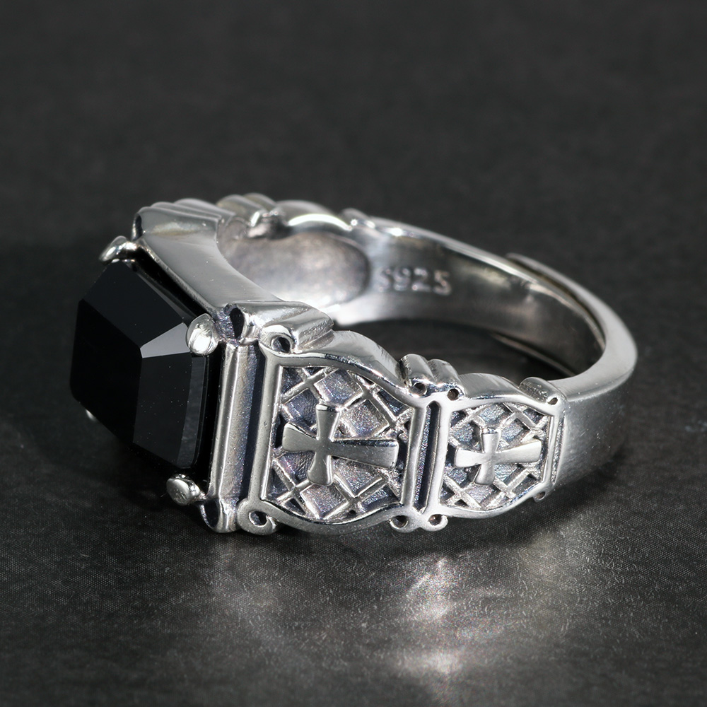 Vintage Punk Gümüş 925 Takı Si - Signet Ring Men incelemesi ve fiyatı